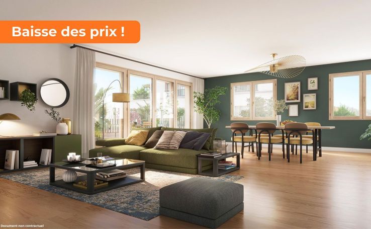 A louer APPARTEMENT T3 65 M2  NANTES