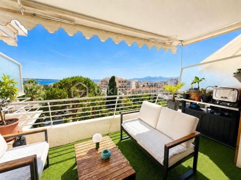 A louer APPARTEMENT T3 65 M2 TERRASSE VUE MER CANNES