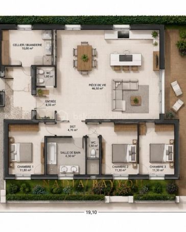 A louer MAISON  CONTEMPORAINE  BARBAIRA