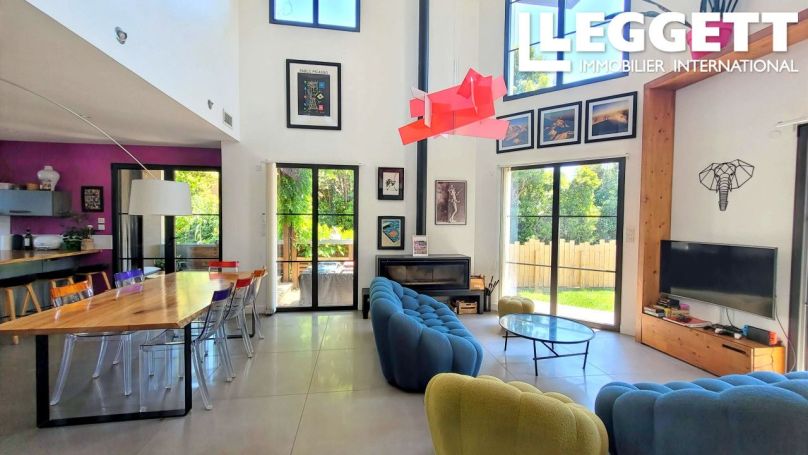 A louer MAISON  CONTEMPORAINE BORD DE MER VILLELONGUE DE LA SALANQUE