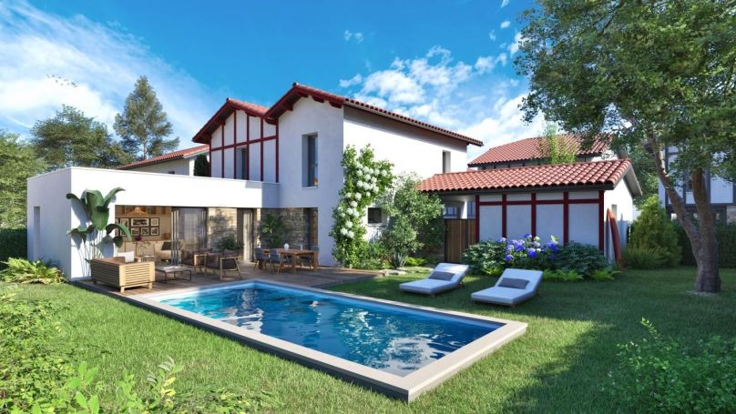 A louer MAISON  CONTEMPORAINE BORD DE MER ANGLET