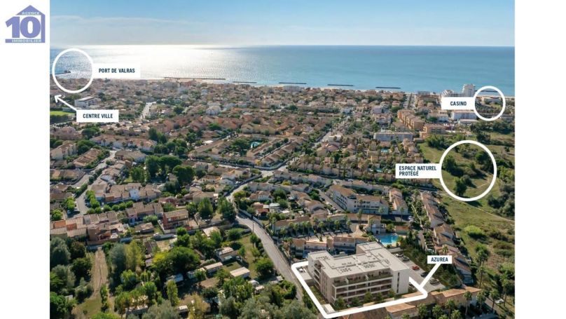 A louer APPARTEMENT NEUF T3 81 M2 TERRASSE PLAGE à PIED VALRAS PLAGE