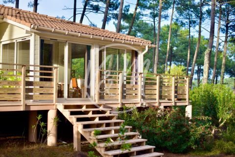 A vendre CHALET NATURISTE 5 PIECES 76 M² Le porge