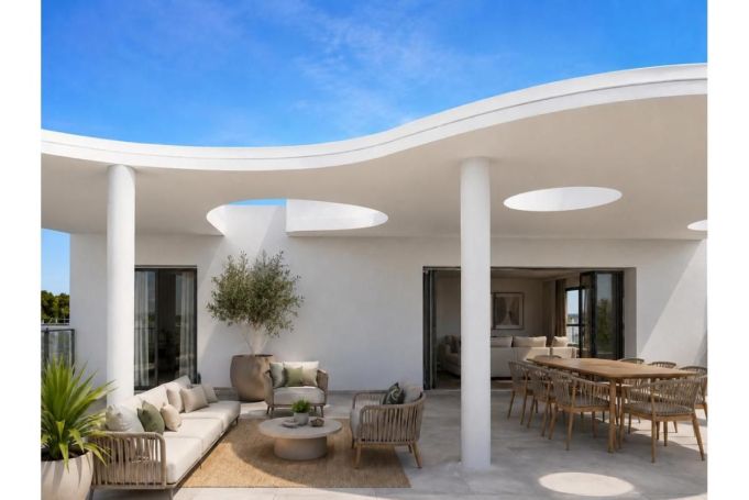 A louer APPARTEMENT DE PRESTIGE T5 169 M2 TERRASSE BORD DE MER NARBONNE