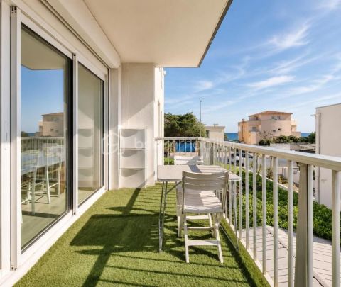 A louer APPARTEMENT T3 53 M2 TERRASSE VUE MER PALAVAS LES FLOTS