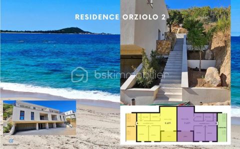 A louer APPARTEMENT DE PRESTIGE NEUF T3 71 M2 TERRASSE BORD DE MER GROSSETO PRUGNA