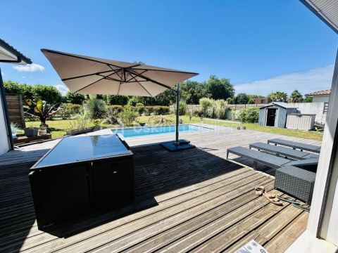 A louer MAISON CONTEMPORAINE PLAGE à PIED BENESSE MAREMNE
