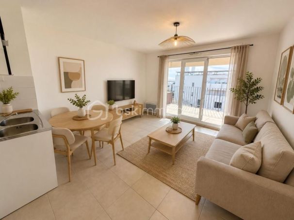 A louer APPARTEMENT T2 41 M2 TERRASSE BORD DE MER SETE