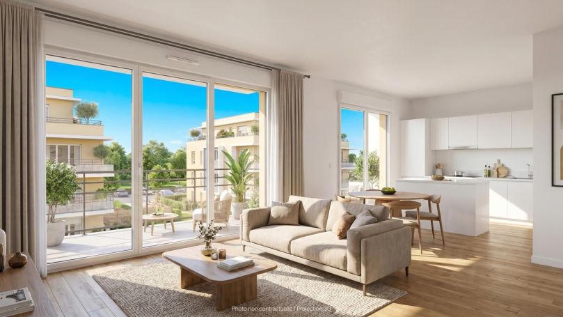 A louer APPARTEMENT T2 40 M2  BLAINVILLE SUR ORNE