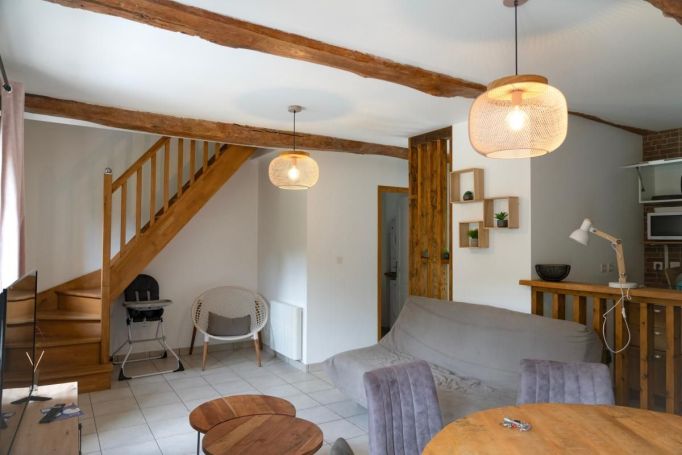 A vendre LONGèRE  3 PIECES 53 M2 BORD DE MER SAINT VALERY EN CAUX