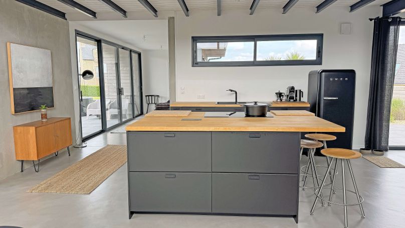 vente Maison d'architecte vue mer Kerlouan, Finistère Nord