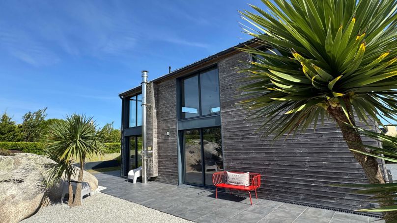 vente Maison d'architecte vue mer Kerlouan, Finistère Nord