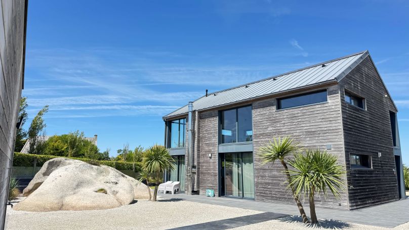 vente Maison d'architecte vue mer Kerlouan, Finistère Nord