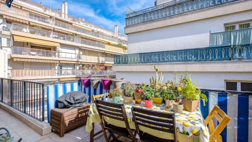 A louer APPARTEMENT T3 71 M2 TERRASSE BORD DE MER NICE