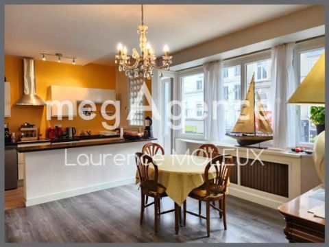 A louer APPARTEMENT T4 85 M2 BORD DE MER BOULOGNE SUR MER