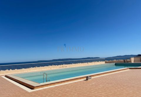 A louer APPARTEMENT DE PRESTIGE NEUF T4 75 M2 TERRASSE BORD DE MER BORMES LES MIMOSAS
