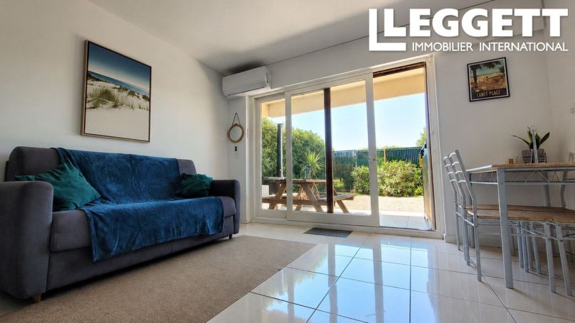 A louer STUDIO  24 M2 TERRASSE PLAGE à PIED CANET EN ROUSSILLON