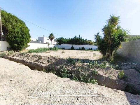 A vendre TERRAIN 524 M2 BORD DE MER AGDE