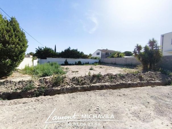 A vendre TERRAIN 524 M2 BORD DE MER AGDE