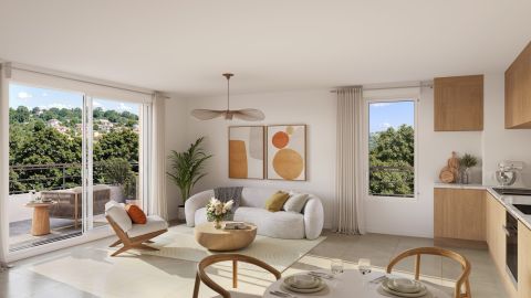 A louer APPARTEMENT T3 62 M2 TERRASSE BORD DE MER LA SEYNE SUR MER
