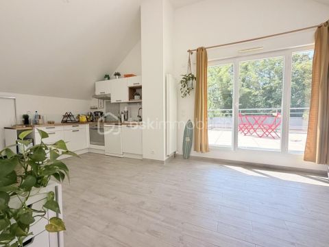 A louer APPARTEMENT T2 47 M2 TERRASSE BORD DE MER LA BAULE ESCOUBLAC
