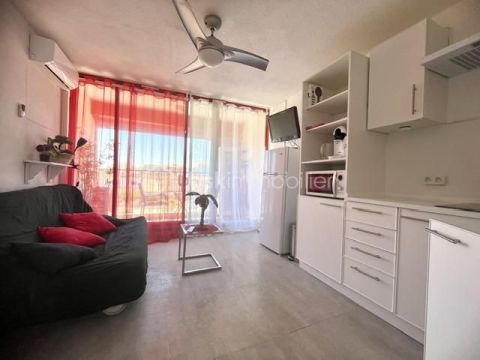 A louer STUDIO NEUF 19 M2 TERRASSE BORD DE MER LE GRAU DU ROI