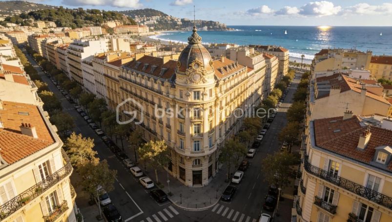 A louer APPARTEMENT DE PRESTIGE T6 175 M2 TERRASSE BORD DE MER NICE