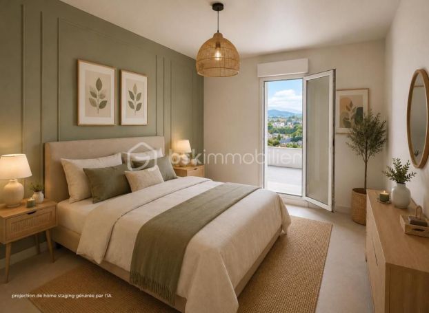 A louer APPARTEMENT NEUF T3 75 M2 VUE MER ANTIBES