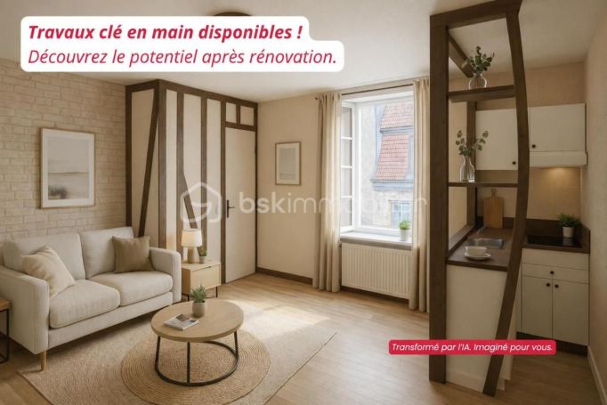 A louer APPARTEMENT T2 30 M2 BORD DE MER DIEPPE