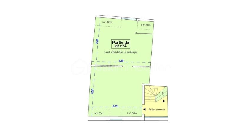 A louer APPARTEMENT DUPLEX NEUF T2 30 M2 BORD DE MER DIEPPE