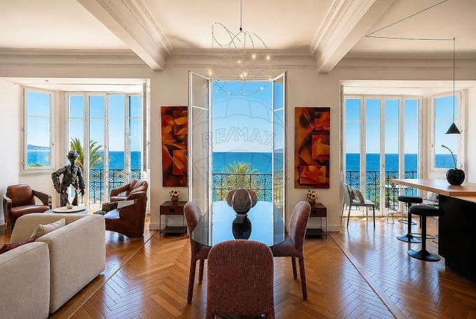 A louer APPARTEMENT DE PRESTIGE T3 113 M2 VUE MER NICE