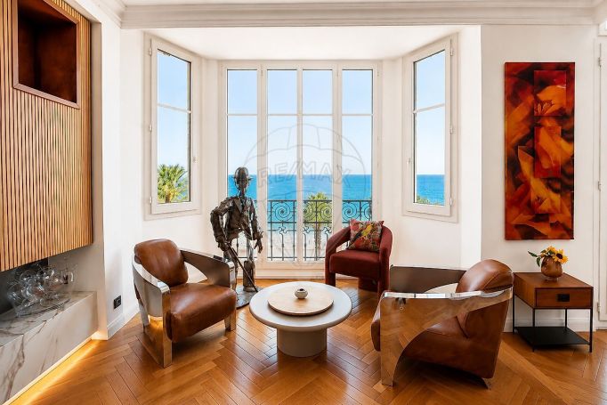 A louer APPARTEMENT DE PRESTIGE T3 113 M2 VUE MER NICE