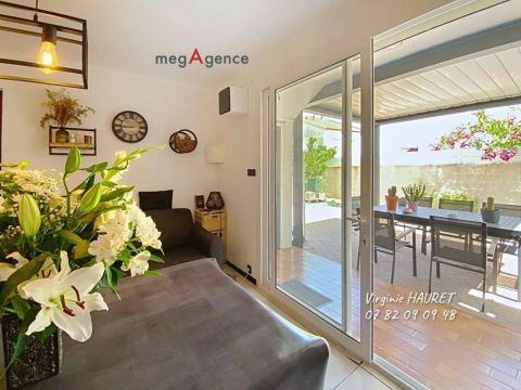 A louer APPARTEMENT T3 51 M2 TERRASSE BORD DE MER NARBONNE