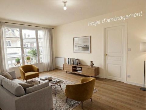 A louer APPARTEMENT T3 55 M2  LISIEUX