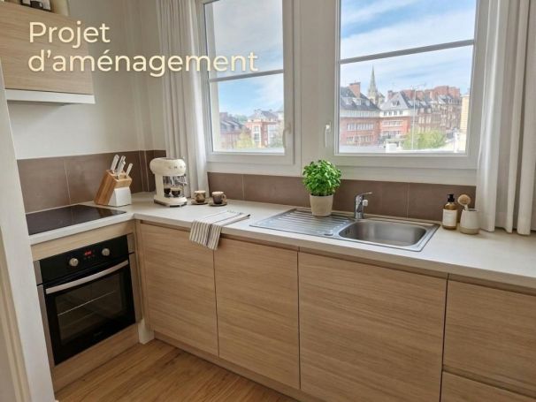 A louer APPARTEMENT T3 55 M2  LISIEUX
