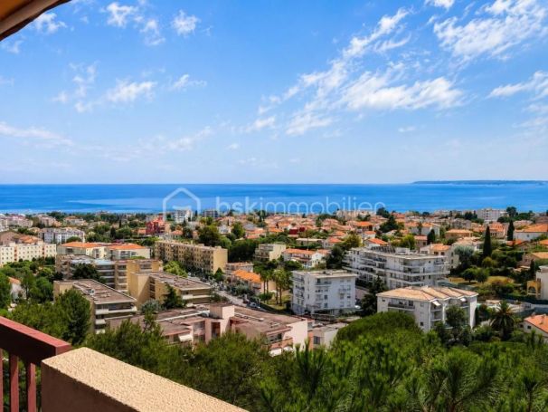 A louer APPARTEMENT T2 48 M2 TERRASSE VUE MER CAGNES SUR MER