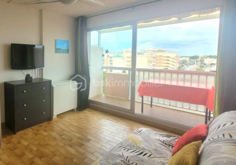 A louer STUDIO 20 M2 TERRASSE PLAGE à PIED LE GRAU DU ROI