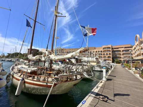 A louer STUDIO 23 M2 TERRASSE BORD DE MER HYERES