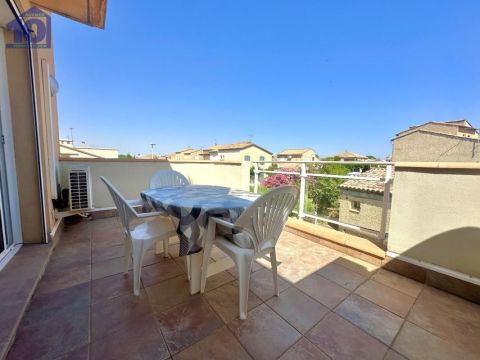 A louer APPARTEMENT T2 37 M2 TERRASSE PLAGE à PIED VALRAS PLAGE
