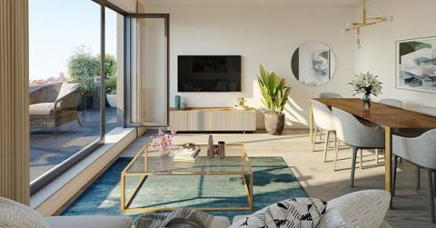 A vendre APPARTEMENT DE PRESTIGE T2 43 M2 TERRASSE BORD DE MER LA CIOTAT