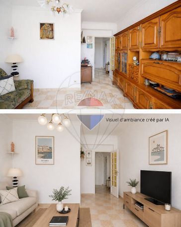 A louer APPARTEMENT T3 50 M2 TERRASSE BORD DE MER ANTIBES