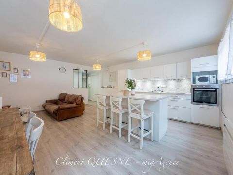 A louer APPARTEMENT T4 86 M2 BORD DE MER DIEPPE