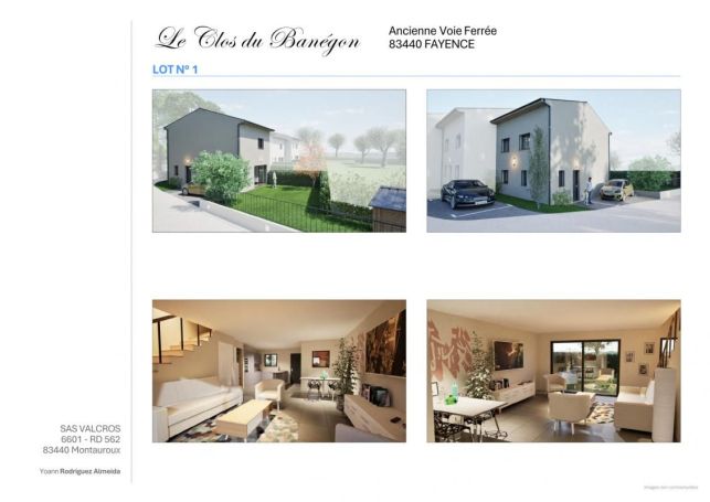 A louer MAISON  4 PIECES 84 M2  FAYENCE