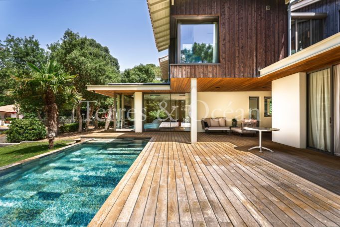 A louer MAISON  CONTEMPORAINE BORD DE MER SOORTS HOSSEGOR