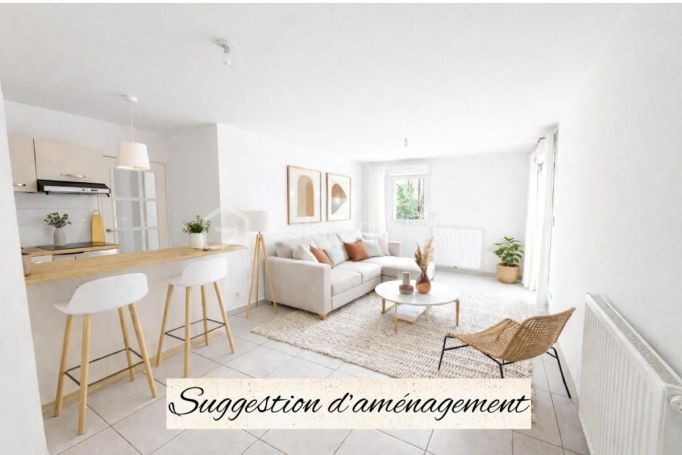 A louer APPARTEMENT T3 68 M2  ORVAULT