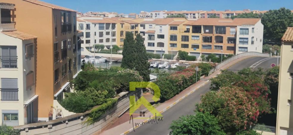 A louer APPARTEMENT T2 36 M2 TERRASSE BORD DE MER AGDE