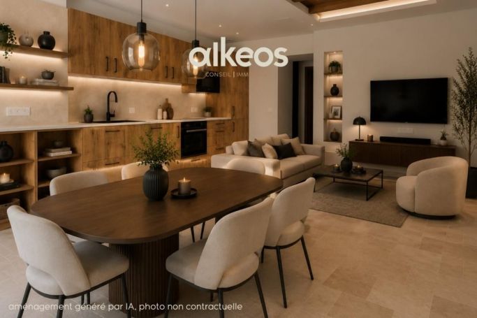 A louer MAISON CONTEMPORAINE BORD DE MER LE LAVANDOU