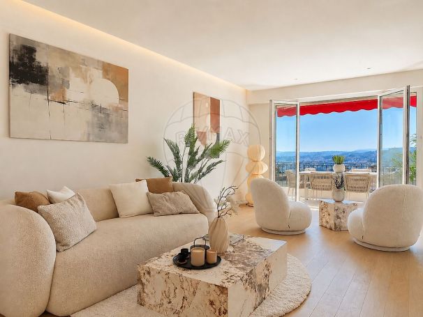 A louer APPARTEMENT DE PRESTIGE T3 90 M2 TERRASSE VUE MER NICE