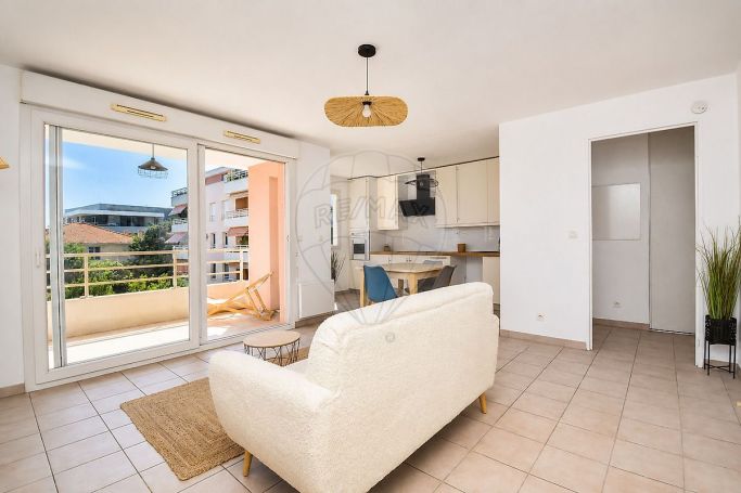 A louer APPARTEMENT T2 45 M2 TERRASSE BORD DE MER VILLENEUVE LOUBET