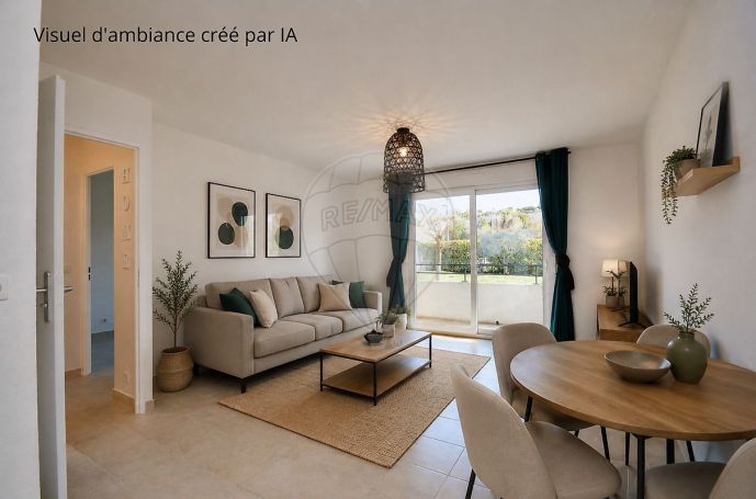 A louer APPARTEMENT T2 39 M2 TERRASSE BORD DE MER CAGNES SUR MER